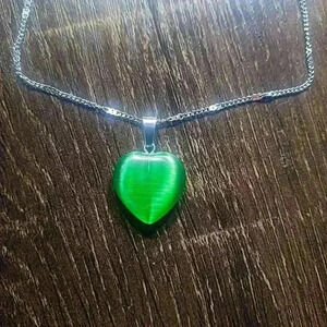 Heart necklace stainless steel
